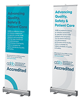 AABB-Accredited Pop-Up Banners