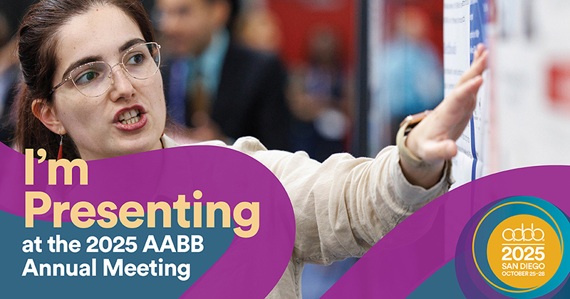 I'm Presenting at the 2025 AABB Annual Meeting