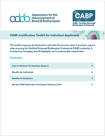 CABP Justification Toolkit for Individuals