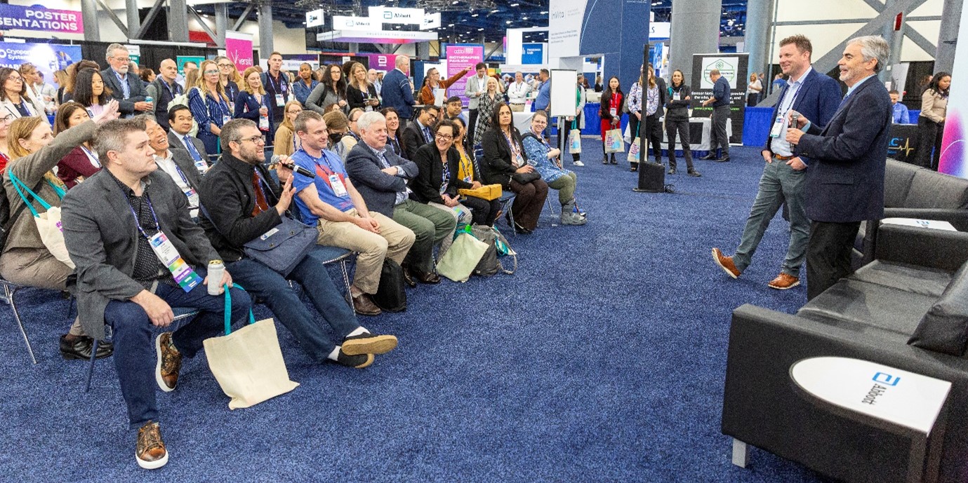 A presentation during the 2024 Biotherapies Pavilion.